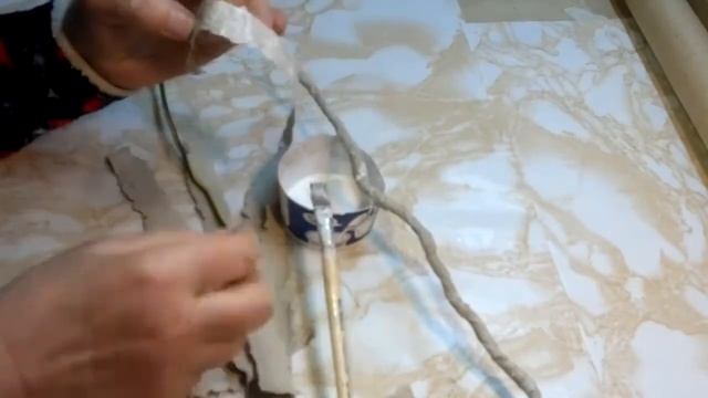 Как сделать Декоративные стволы для искусственного дерева ЛЕГКО! смотреть онлайн