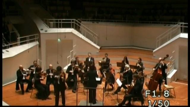Mozart Concerto No 5. 3rd. Mvt Rondeau. Michael Barenboim (Violin). Rimma Sushanskaya (Conductor)
