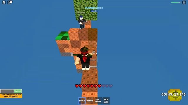 TRYHARD GAMEPLAY! #1 | ROBLOX SKYWARS!