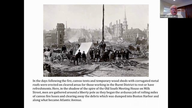 Anthony Sammaroco 'Inferno: The Great Boston Fire of 1872' presented by the Osterville Library. смотреть онлайн