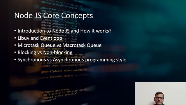 Node JS Core Concepts Intro смотреть онлайн