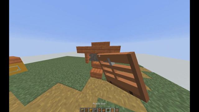 How to build mini Acacia Village in Minecraft VERY EASY! смотреть онлайн