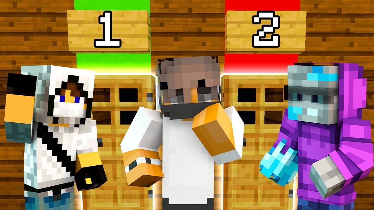 ВЫБЕРИ Правильную ДВЕРЬ чтобы Выиграть в МАЙНКРАФТ смотреть онлайн