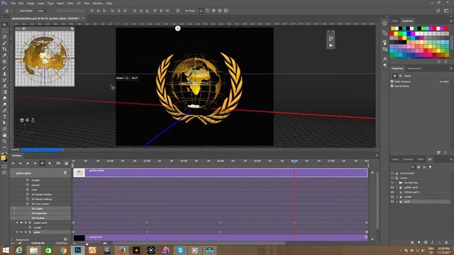 How to animate 3D objects in Photoshop: an Animation Introduction смотреть онлайн