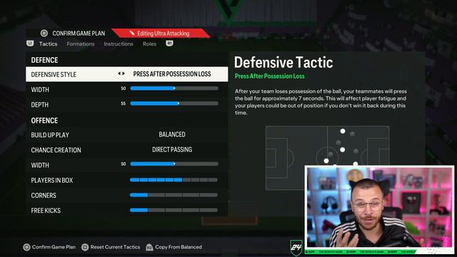 FC 24 Mosт Balanced Formation (BEST ATTACK & BEST DEFENSE) - 4-2-3-1 Narrow Tactics & Instructions смотреть онлайн