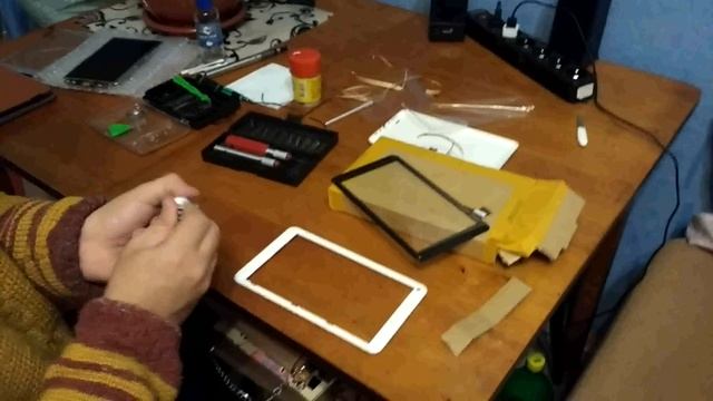 Как заменить тачскрин на планшете Xdigital tab700 /How to change touchscreen xdigital tab 700 смотреть онлайн