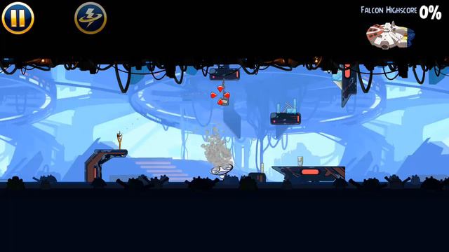 Angry Birds Star Wars Cloud City All levels (Millenium Falcon) 100% смотреть онлайн