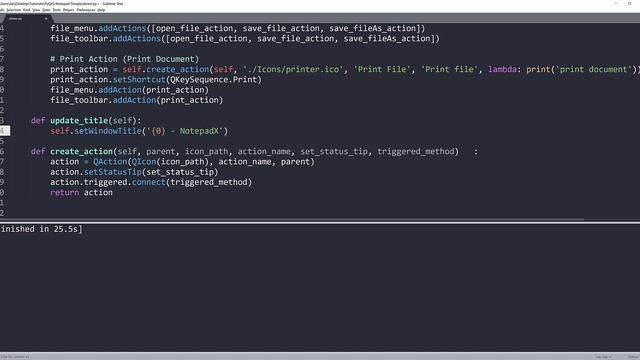 Building a Notepad using Python and PyQt5 (Complete Tutorial) смотреть онлайн