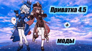 Как поставить приватку Genshin Impact на PC + Моды