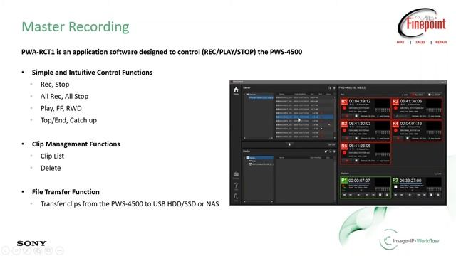 Sony PWS-4500 webinar смотреть онлайн