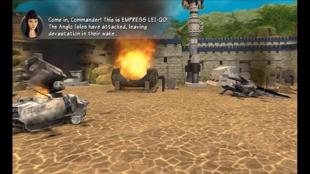 Solar Empire vs Anglo Isles Nintendo Wii RTS Game Battalion Wars 2 смотреть онлайн