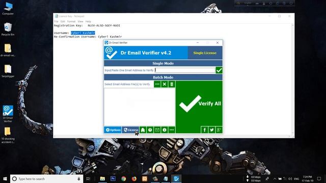 How to Activate Dr Email Verifier Crack Software Lifetime смотреть онлайн