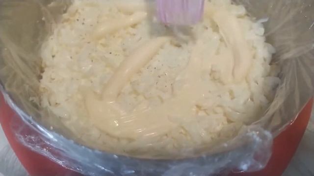 Салат с мясом криля. Слоёный салат. Экспресс рецепт. смотреть онлайн