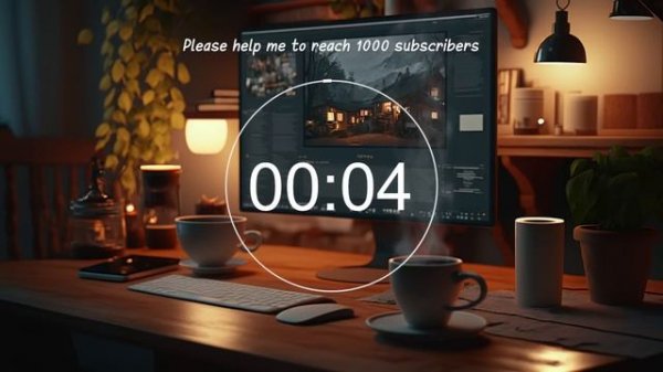 25 minute timer - Lofi Mix - Pomodoro timer - 4 x 25 min 📚 Focus Station