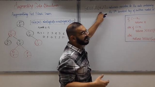 12. Augmenting Data Structures | Augmenting Red Black Trees | Augmented Stack смотреть онлайн