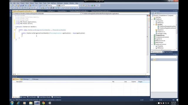 002. Chat Module - Registering and Deregistering clients смотреть онлайн