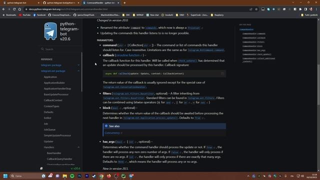 Python-telegram-bot 20.x- Introduzione alla libreria [IT] смотреть онлайн