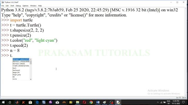 Python Program#Triangle Spiral With Turtle Graphics смотреть онлайн