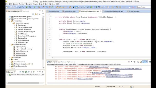 Melhorando a segurança de scripts na JVM: com vocês o Security Manager! смотреть онлайн