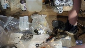 Переборка насоса ГУРА на лансер 9