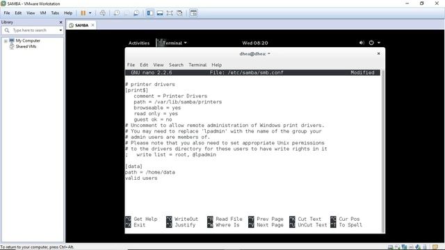 #5 Install and Configure SAMBA Server in Debian 8 смотреть онлайн