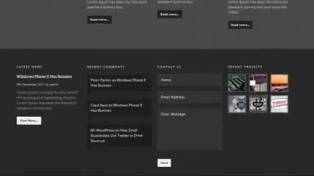Aware - Responsive Wordpress Portfolio Theme смотреть онлайн