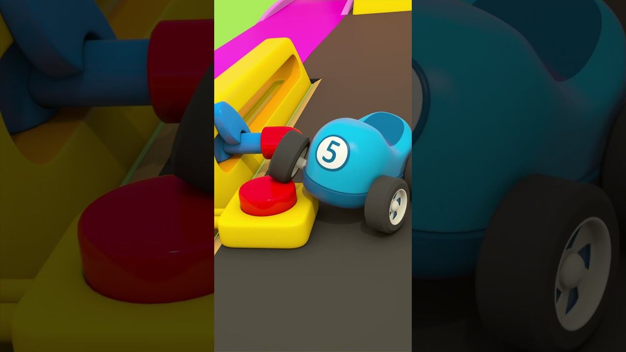 Машины помощники и ГОНОЧНАЯ ТРАССА Мультики про машинки #машиныпомощники #промашинки #мультики смотреть онлайн