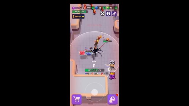 Alien Invasion: RPG Idle Space №35 - обыденный фарм смотреть онлайн