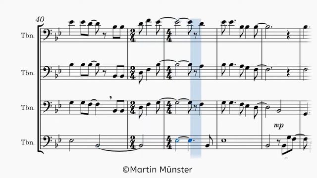 Pentatonix - Sound Of Silence: Trombone Quartet By Martin Münster