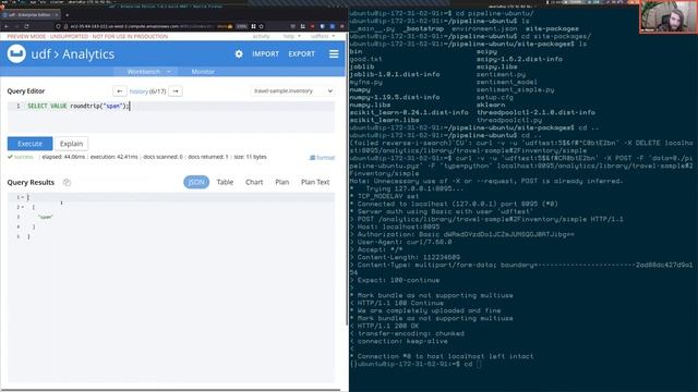 Machine Learning Meets NoSQL: Python UDFs - CBConnect21 смотреть онлайн