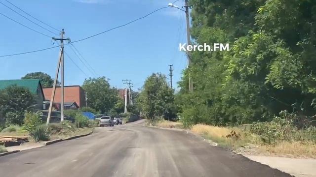 Часть дороги на ул. 1-я Эспланадная заасфальтировали