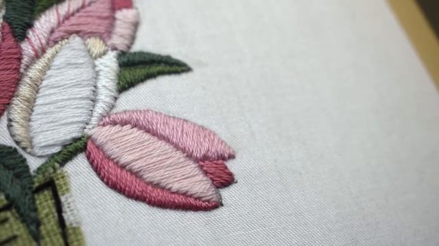 Вышивка тюльпанов к 8 марта смотреть онлайн