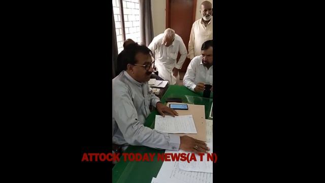 MPA Malik Jamshed Altaf Khan Jand open court report on Attock Today News(A T N) смотреть онлайн