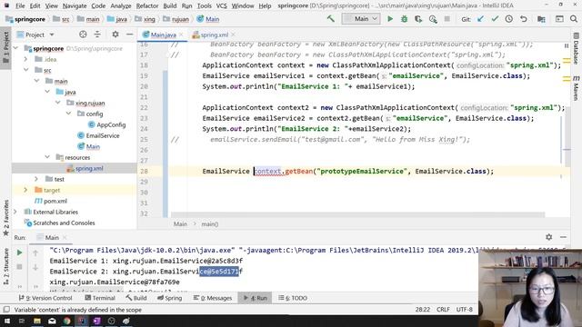 Spring Bean Scopes Part 2 - Coding step by step смотреть онлайн