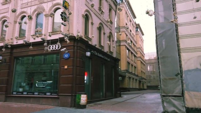 Moscow Morning Walk with ? Andrey Tarkovsky's vibe смотреть онлайн