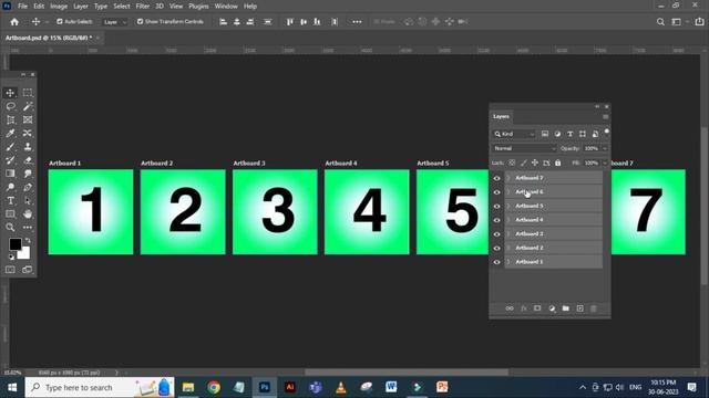 How To Export Artboard As PNG in Adobe Photoshop | Export PNG from Photoshop | Photoshop Tutorial смотреть онлайн