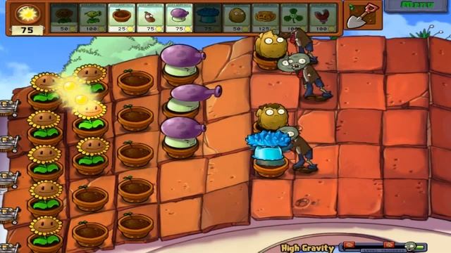Plants vs Zombies: Скрытые Мини-Игры - Tree Of Wisdom & High Gravity смотреть онлайн