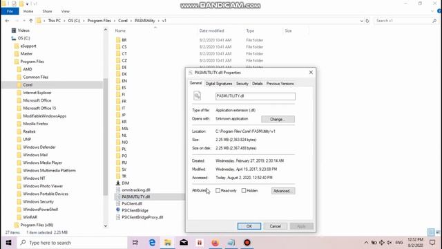 Cara Terbaru Menghilangkan Login Akun CorelDRAW 2019 With Pasmutility.dll