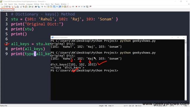 keys Method in Python (Hindi) смотреть онлайн