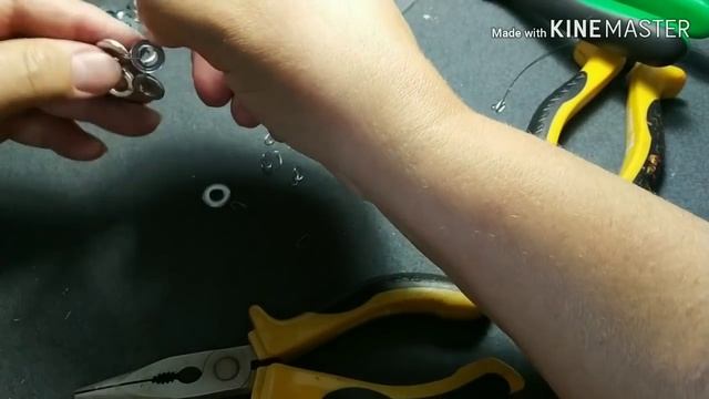 Необычное украшение из шайб для гаек. Unusual decoration of washers for nuts. смотреть онлайн