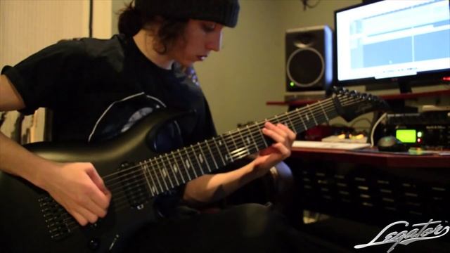 Austin Woodward demonstrates the Ninja 300-PRO 8-String Guitar from Legator Guitars смотреть онлайн