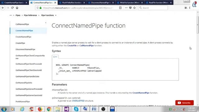 16.CreateNamedPipe in IPC - Windows System Programming in C/C++ смотреть онлайн