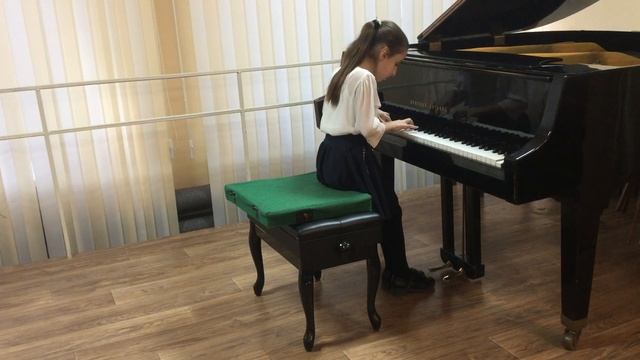 Багратян Диана, г. Луганск, 9 лет, И.С. Бах Маленькая прелюдия a-moll смотреть онлайн