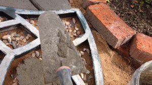 Форма для садовой дорожки - как сделать дорожку