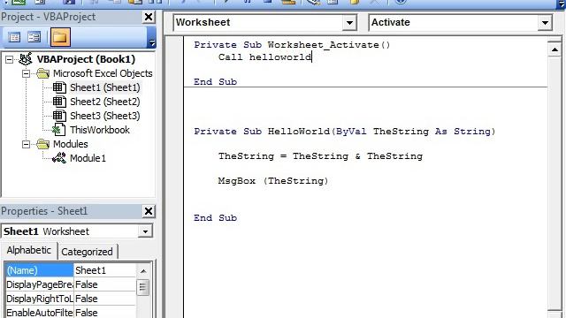 Excel VBA tutorial 22 Call Method смотреть онлайн