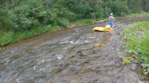 Сплав по Большой Веснине. Часть 4. Рыбалка