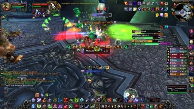 25M ICC Professor Putricide (Heroic) Wipe 9 Unholy DK POV смотреть онлайн