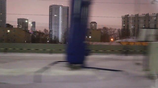 От станции Екатеринбург-Пассажирский до о.п. ВИЗ смотреть онлайн