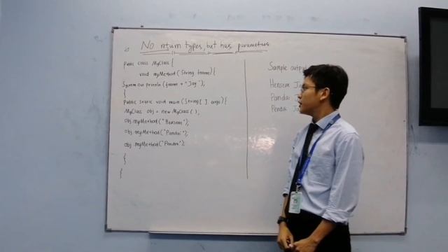 SEM2 JAVA Non Static Method (No Return Value Has Parameter) смотреть онлайн